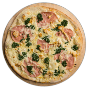 Pizza Špenátová s kuřecím masem