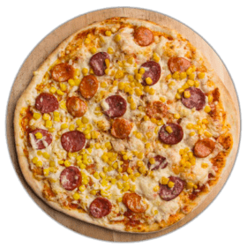 Pizza Klobásová s kukuřicí