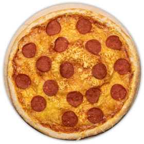 Salámová pizza vegan